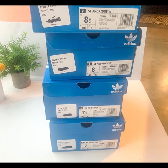 adidas Originals SL Andridge Shoes White/Vapour - Picture 8 of 8